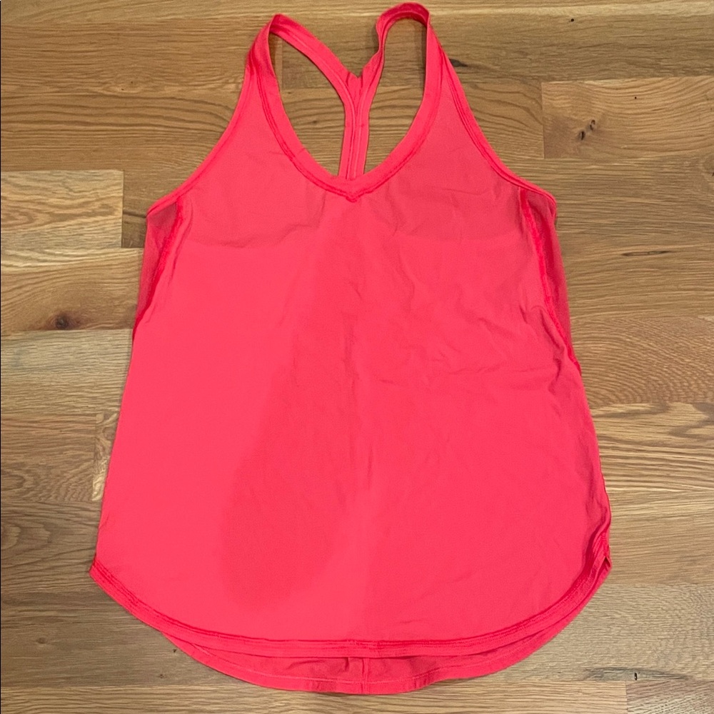 Lululemon Athletica Bright Pink Tank Top